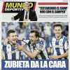 Mundo Deportivo, Ed. Guipúzcoa: "Zubieta da la cara"