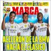 Marca: "Acelerón de la BMV hacia el Clásico"