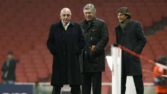 En marcha la cena de Ancelotti con Galliani