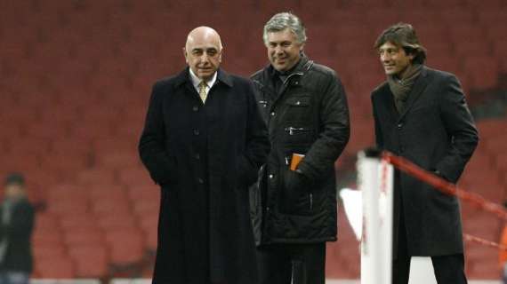 TMW - Galliani: "¿Ancelotti? Estoy mudo, no sé nada"