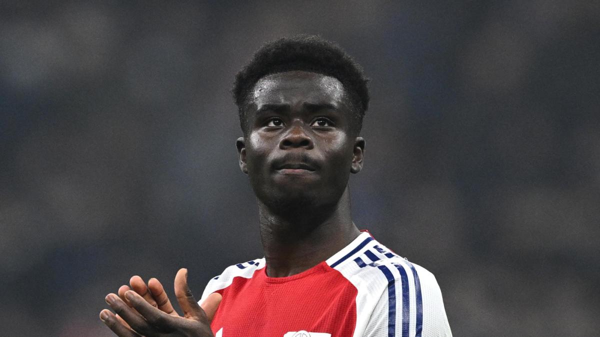 Arsenal, conversaciones positivas con Saka para renovar su contrato: se acerca el humo blanco