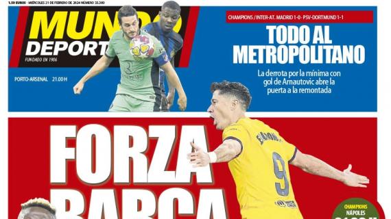 Mundo Deportivo: "Forza Barça"