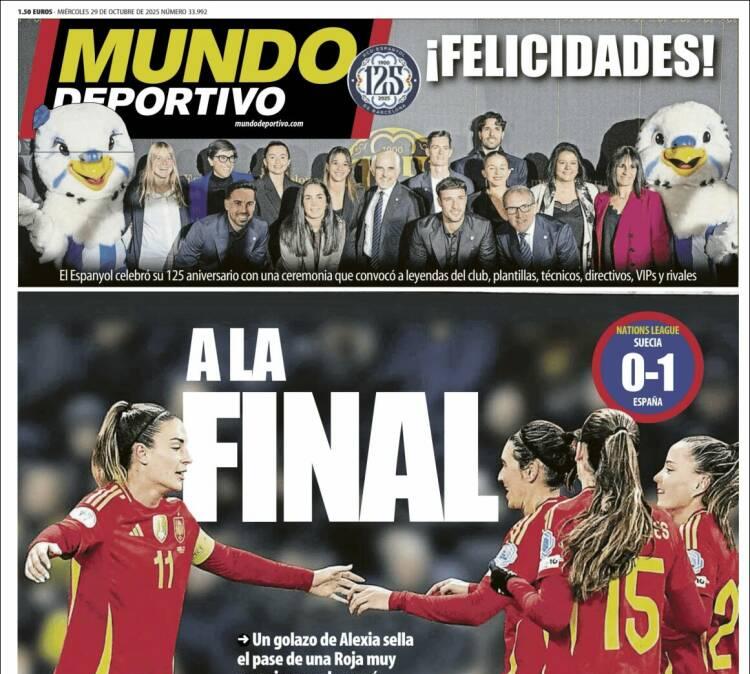 Mundo Deportivo: "A la final"