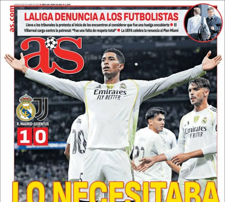 As: "Lo necesitaba"