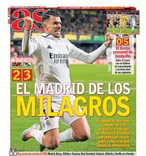 As. "El Madrid de los milagros"