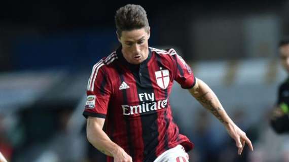 Milan, Torres: "Feliz por el gol, una lástima no haber ganado"