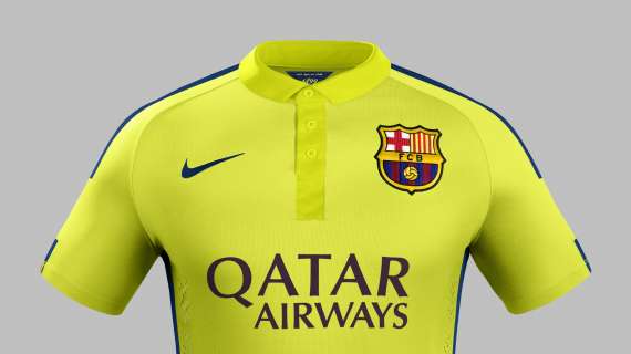 El FC Barcelona presenta su tercera equipación, amarilla de dos tonos