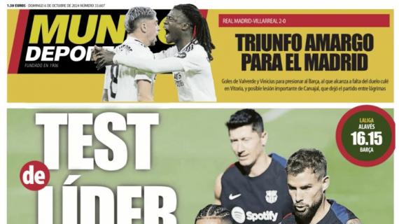 Mundo Deportivo: "Test de líder"