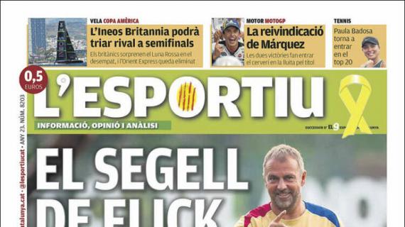 L'Esportiu: "El sello de Flick"