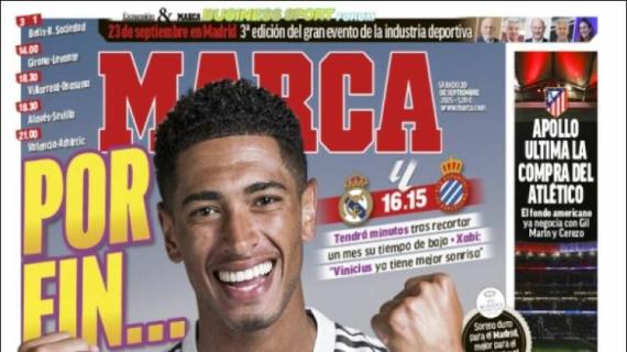 Marca: "Por fin, Bellingham"