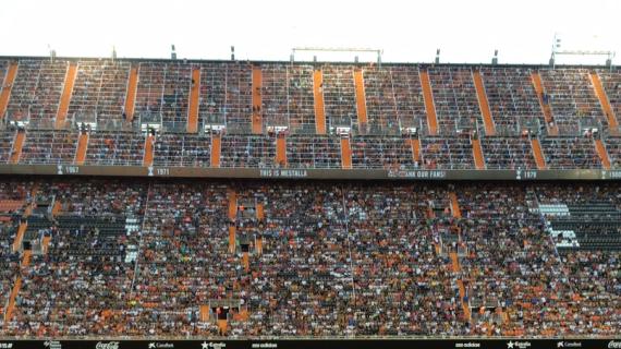 Primera División, el Valencia CF a un punto de la zona de permanencia