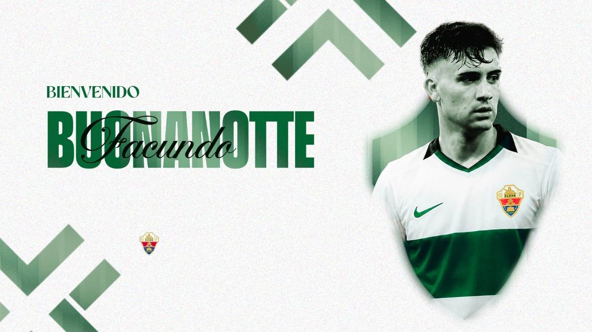 El Elche se lleva a Facundo Buonanotte: fichaje confirmado