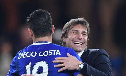 Conte, sobre Diego Costa: "No puedo olvidar lo que ganamos juntos"