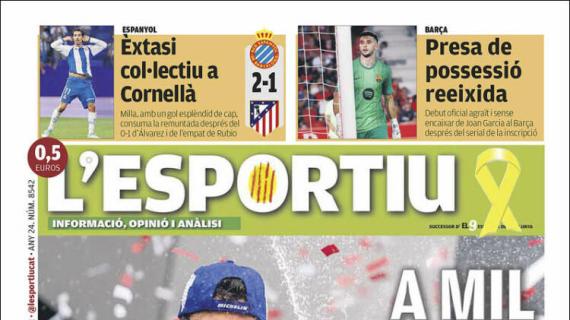 L'Esportiu: "Éxtasis colectivo en Cornellà"