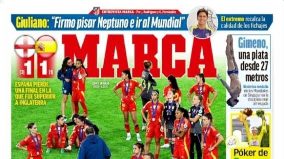 Marca: "El fútbol es injusto a veces"
