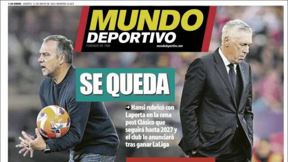 Mundo Deportivo: "Se queda, se va"