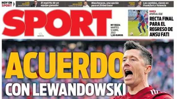 Sport: "Acuerdo con Lewandowski"