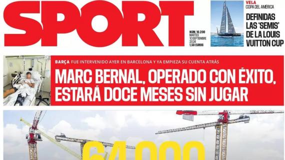 Sport: "64.000 espectadores para empezar"