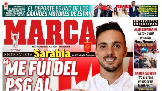 Sarabia en Marca: "Me fui del PSG al Sporting pensando en el Mundial"