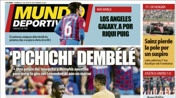 Mundo Deportivo: "'Pichichi' Dembélé"