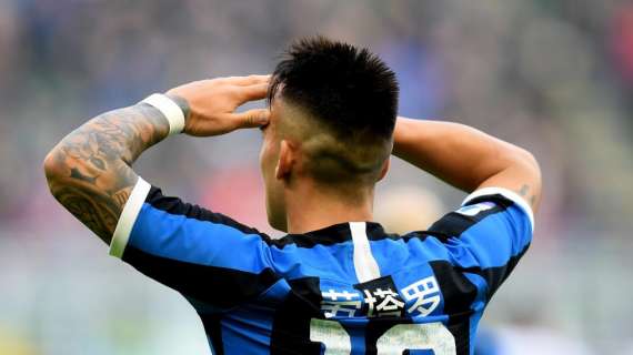 Inter, dos partidos de suspensión para Lautaro Martínez. Se pierde el derbi