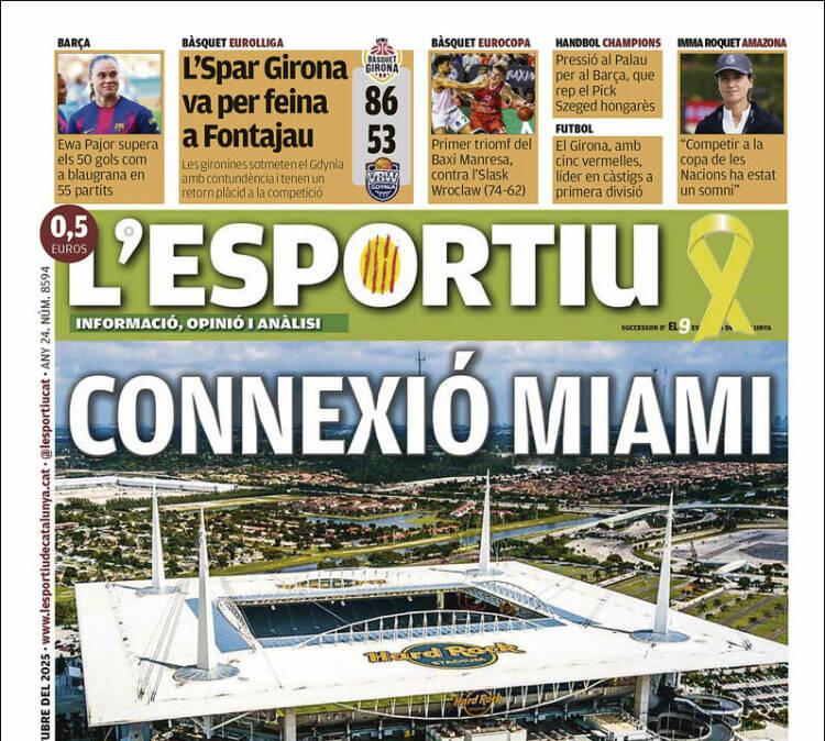 L'Esportiu: "Conexión Miami"