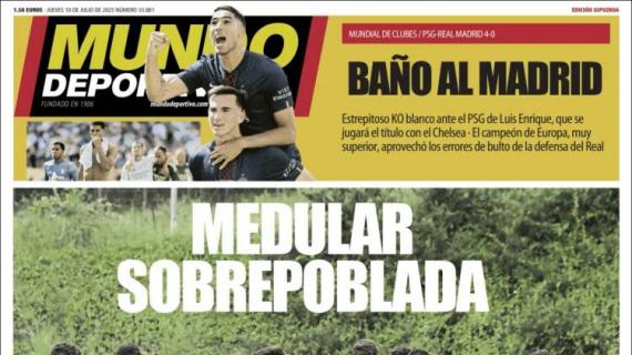Mundo Deportivo, Ed.Gupúzcoa: "Medular superpoblada"