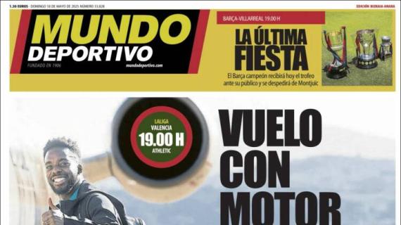 Mundo Deportivo, Ed.Vizcaya: "Vuelo con motor"
