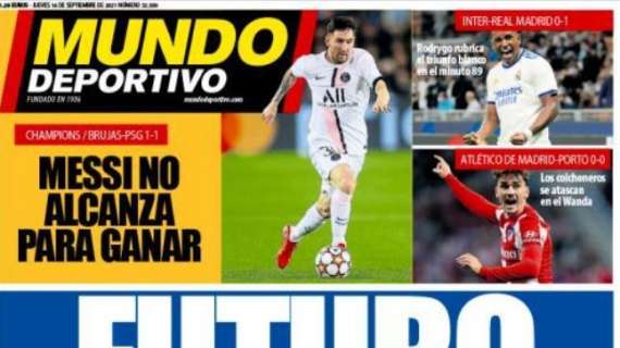 Mundo Deportivo: "Futuro es lo que hay"