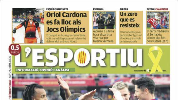 L'Esportiu: "Ataque y gol"