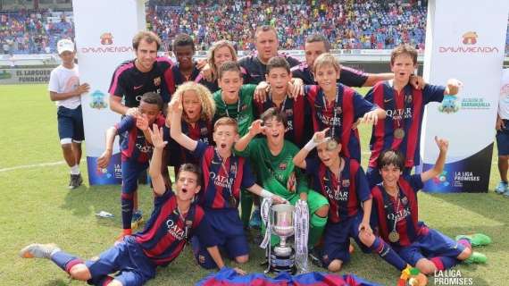 El FC Barcelona se proclama campeón de la 'Liga Promises Internacional'