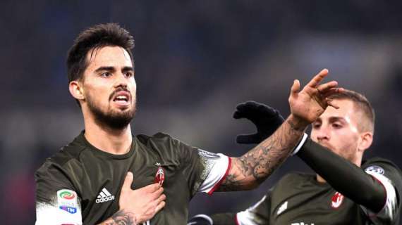 Italia, Suso anotó en el empate del Milan (1-1)