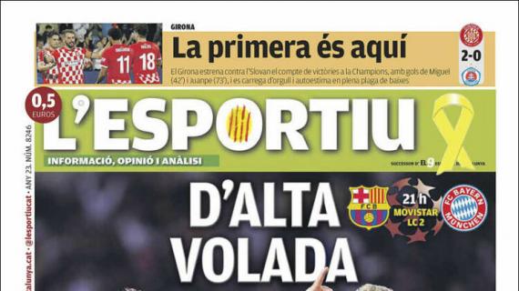 L'Esportiu: "De alto vuelo"