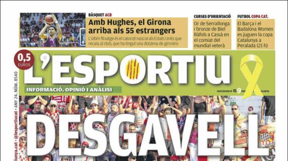 L'Esportiu, Ed.Girona: "Desaguisado"