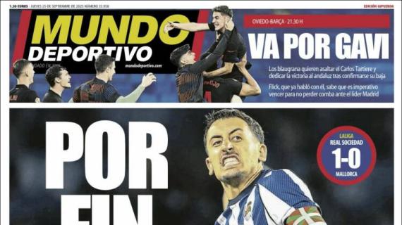 Mundo Deportivo, Ed.Guipúzcoa: "Por fin"