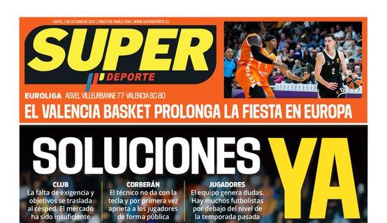 Superdeporte: "Soluciones, ya"