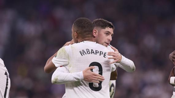 Real Madrid, Valverde: "Mbappé es un referente para la plantilla"