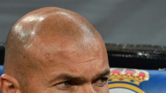 Zidane: "Nos gusta jugar en el Bernabéu"