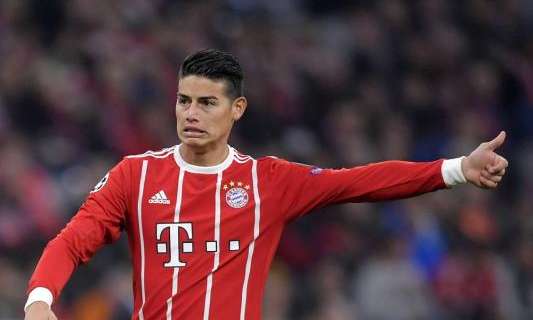 Bayern, Ancelotti: "James no está todavía físicamente al cien por cien"