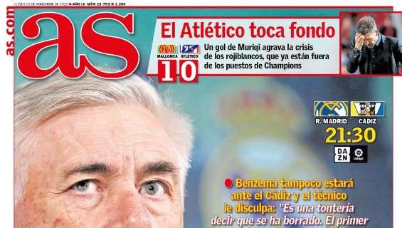 As: "Ancelotti contra la Mundialitis"