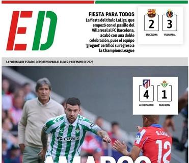 Estadio Deportivo: "Amargo adiós"