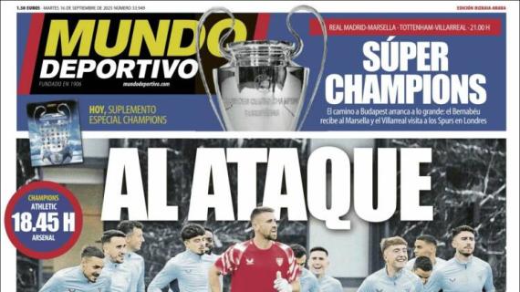 Mundo Deportivo, Ed.Vizcaya: "Al ataque"