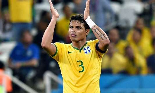 Brasil, problemas físicos de Thiago Silva