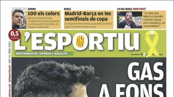 L'Esportiu: "Gas a fondo"