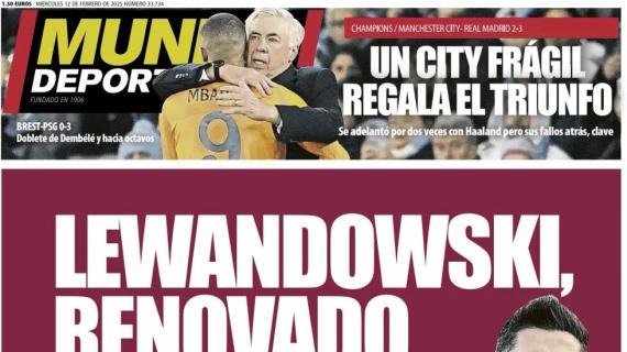 Mundo Deportivo: "Lewandowski, renovado"