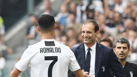 Juventus, Allegri: "¿CR7? Le hacemos sentir nuestra cercanía"