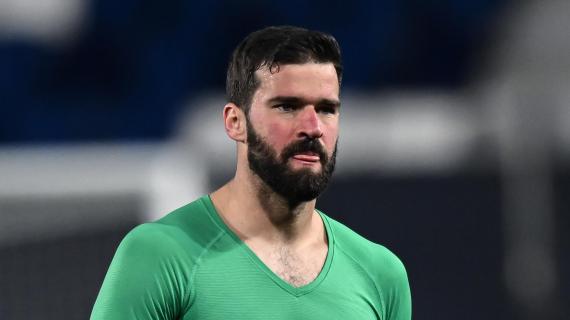 Liverpool, Alisson será baja hasta el próximo parón por las selecciones