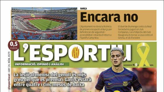L'Esportiu: "El golpe es muy duro"