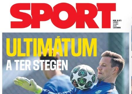 Sport: "Ultimatum a Ter Stegen"
