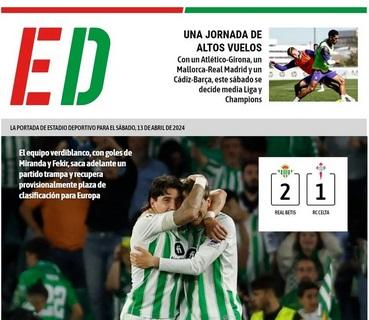 Estadio Deportivo: "Otro Betis"